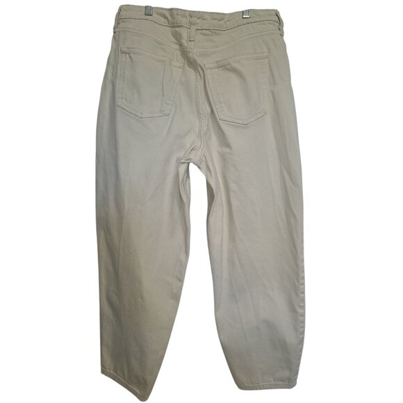 A New Day Womens Pants 10/30R Khaki Beige Straight Leg Cotton Stretch - Picture 6 of 6